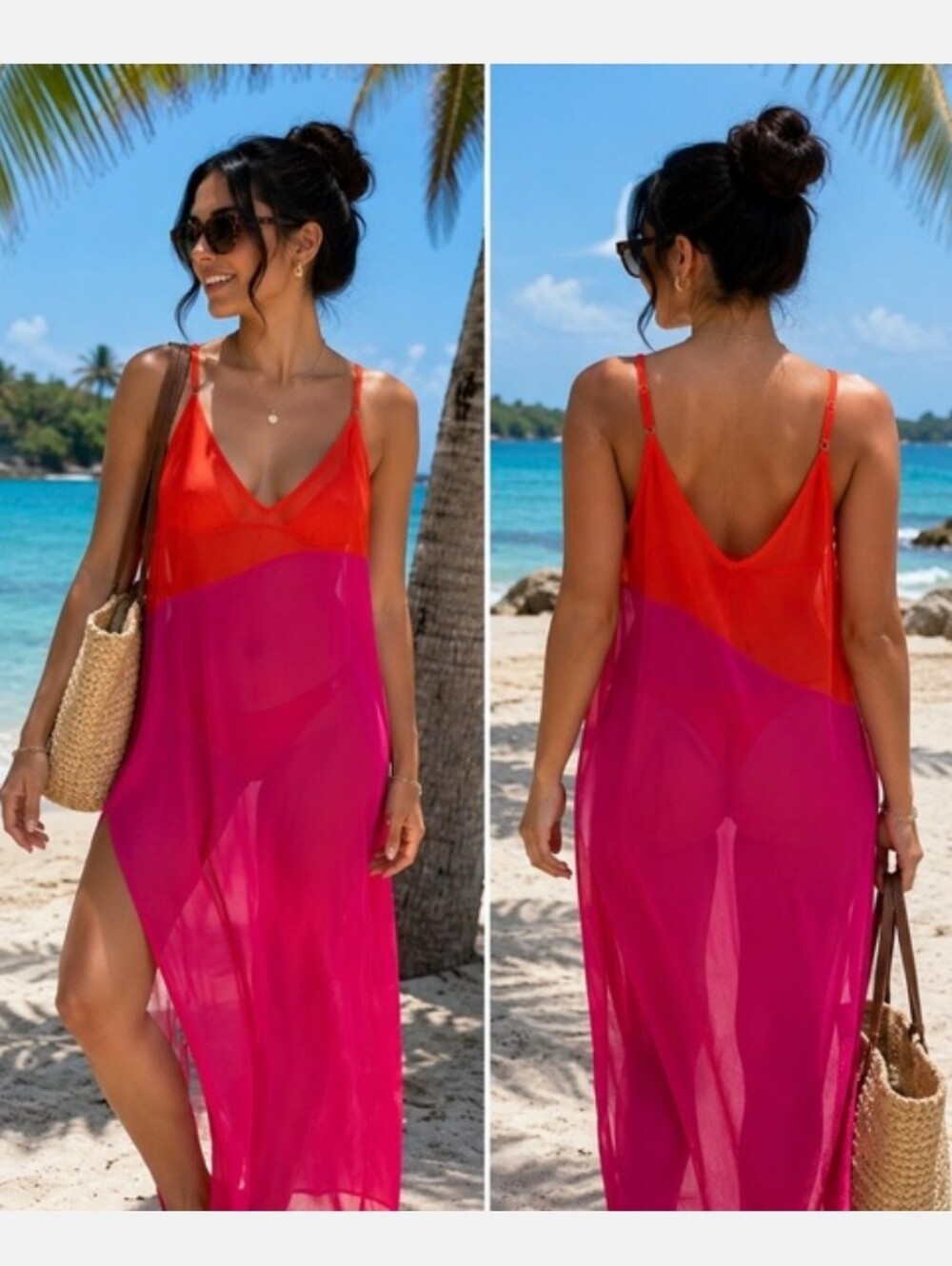 Lulu's Beach Dress Size Medium